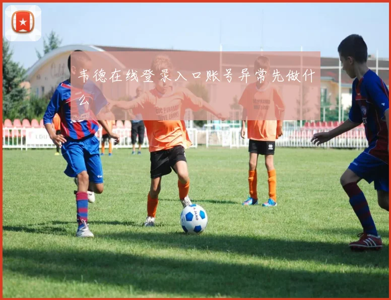 韦德在线登录入口账号异常先做什么